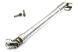 Stainless Alloy 122-148mm Center Driveshaft w/ 5mm ID for 1/10 Off-Road Crawler