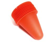 10pcs Realistic Plastic Traffic Cone 75mm Tall for 1/10 Scale Crawler Truck