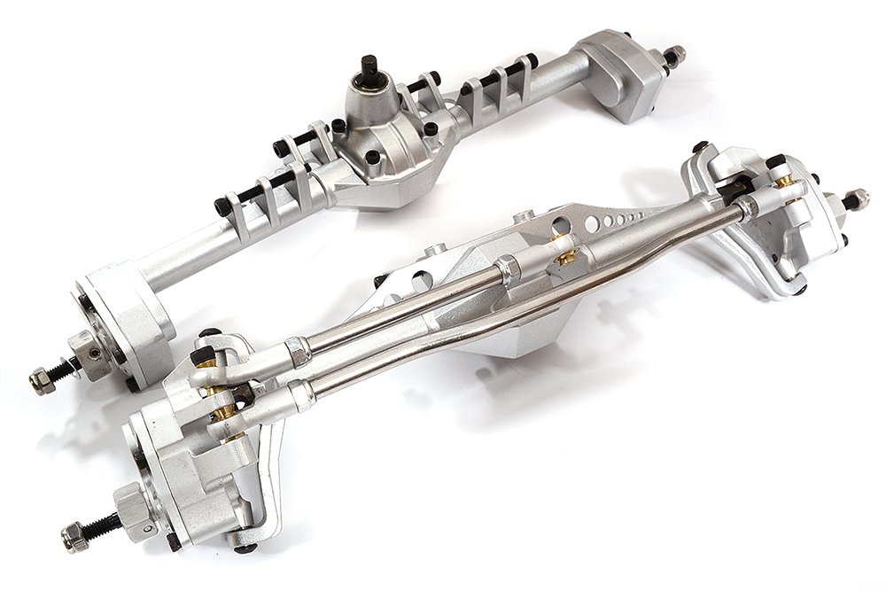 Machined Front & Rear Axle Assembly for 1/10 Capra 1.9 Unlimited