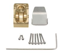 Machined Brass 18g Differential Cover w/ Protection Plate for Axial 1/24 SCX24