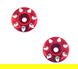 Aluminum Wing Mount Buttons for 1/8 Scale Buggy