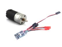 30A ESC + 1/16 Size High Torque Gearbox w/ 370 Size Drive Motor for WPL