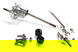 Alloy Machined Rear Portal Axle Conversion for Axial 1/10 SCX10 II