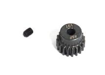 Machined HD Steel 48 Pitch Pinion 19T for Brushless w/ 0.125 Shaft
