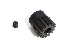 Machined HD Steel 0.8 MOD 32 Pitch Pinion 14T for BL Applications w/ 5mm Shaft