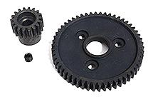 Steel 0.8M 32 Pitch 54T Spur+18T Pinion Set w/5mm for Most Traxxas 1/10 4X4