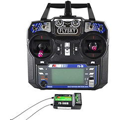 FS-i6 2.4GHz 6CH Radio Set, TX w/FS-iA6B for Aircraft & RTR Upgrade