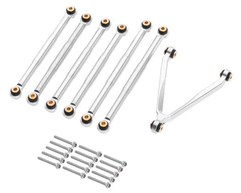 Billet Machined Alloy Linkage Set for Axial 1/24 SCX24 C10 B-17 Rock  Crawler for R/C or RC - Team Integy