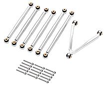 Billet Machined Alloy Linkage Set for Axial 1/24 SCX24 C10 B-17 Rock Crawler