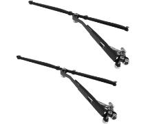 Realistic Scale Alloy Front Windshield Wiper Kit for 1/10 Axial, Traxxas Crawler