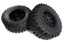 Tires, Wheels & Inserts TK37 w/17mm Hex for 1/8 Monster Truck Size 2pcs OD=175mm