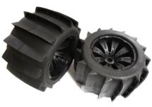Tires, Wheels & Inserts TK39 w/17mm Hex for 1/8 Monster Truck Size 2pcs OD=165mm