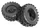 Tires, Wheels & Inserts TK45 w/17mm Hex for 1/8 Monster Truck Size 2pcs OD=175mm