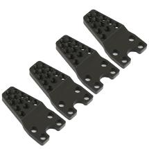 Alloy Adjustable Shock Mount Plate (4) for Axial 1/10 SCX-10 & D90 Crawler