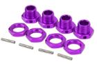 Alloy 17mm Hex Wheel (4) Hub for 1/8 Scale RC Buggy