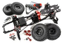 Alloy 1/10 LCX10 Trail Roller 4WD Off-Road Scale Crawler Kit 313mm Wheelbase