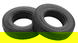 All Terrain Rubber 85mm Tire (2) for Tamiya 1/14 Tractor Truck W=21mm