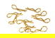 Bent-Up Body Clips (10) for 1/10 RC Cars & Trucks (LxW=23x9mm)
