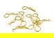 Bent-Up Body Clips (10) for 1/10 RC Cars & Trucks (LxW=24x9mm)
