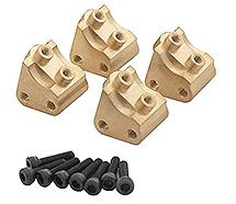 Brass Alloy 45g Total Suspension Linkage Mounts for Axial 1/10 SCX10 II