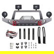 Realistic Front Alloy Bumper w/ LED for Traxxas TRX-4 w/ 43mm Mount