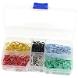 Assorted Bent-Up 1/10 Color Body Clips w/ Carrying Box