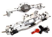 Reverse Rotation F&R Axle Assembly w/ Internals for 1/10 SCX10 II & SCX10 III