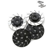 Realistic Alloy Machined Brake 12mm Hex Hub Set for 1/10 Scale On-Road