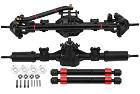 Complete F&R Axle Assembly w/ Spool, Shafts & Wheel Hex for Axial 1/10 SCX10 II