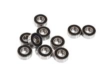 Low Friction Rubber Sealed Ball Bearings (10) 5x11x4mm for RC Vehicles