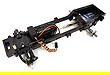 Machined Alloy Chassis Conversion Kit for WPL D12 Truck - Black