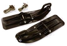 Front Sled Ski Attachment Set for Losi 1/10 Lasernut U4 4WD RTR (for RWD)