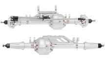 Alloy Machined Complete Front & Rear Axles for Axial 1/10 RR10 Bomber 4WD