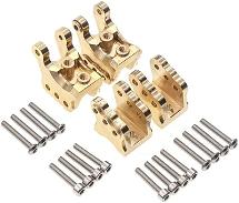 Brass F&R Linkage Mounts 127g Total for Axial 1/10 RBX10 Ryft 4WD Rock Bouncer