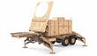 Yellow HG-P804 1/12 Military Truck Trailer w/ Radar Installation Kit, 2.4GHz RC