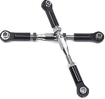 Alloy Machined M3 Size Ball End 64mm Linkages w/ Adjustable Turnbuckles