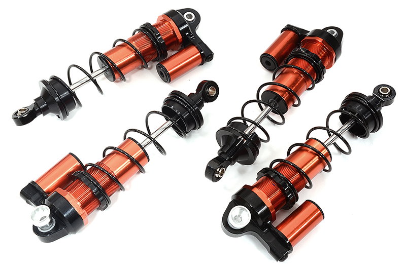 Billet Machined Piggyback Shock Set for Team Associated DR10 Drag