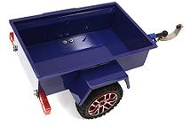 Realistic Metal Cargo Utility Box Trailer for 1/24 Scale RC 144x91x53mm