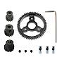 Steel 32 Pitch 52T Spur+15+17+19T Pinion Set w/5mm for Most Traxxas 1/10 4X4