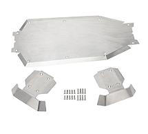 F&R Skid & Main Chassis Protection Plates for 1/8 Sledge Off-Road Buggy