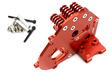 Red Alloy Gearbox Housing for 1/10 Slash 2WD, Stampede 2WD & Rustler 2WD Models