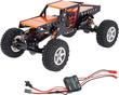 Complete Alloy Conversion Kit w/Roll Cage, Servo, ESC, Motor for Axial SCX24 C10