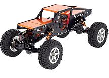 Complete Alloy Conversion Kit w/Roll Cage, Servo, Motor for Axial 1/24 SCX24 C10