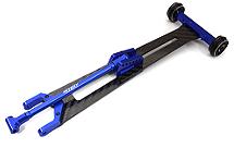 CF Composite Alloy Wheelie Bar for Losi 1/10 2WD 22S Drag L=152 to 207mm