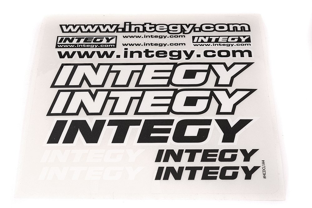 Decals Integy Style Type IV Stickers Sheet for R/C or RC - Team Integy