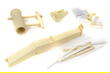 Realistic Resin Marine Cargo Crane Decoration Kit 130x160mm for RC Boat