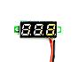Precision Voltmeter Color LED Display 3.00V-30.0VDC