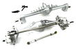 Silver Alloy Machined Front & Rear Axles for 1/10 Capra 1.9 Trail Buggy
