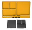 Magnetic Hardware Storage Tray Organizer Workstation 161x99x11mm