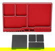 Magnetic Hardware Storage Tray Organizer Workstation 161x99x11mm